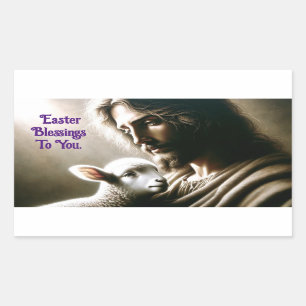 Jesus Met Lam Sticker