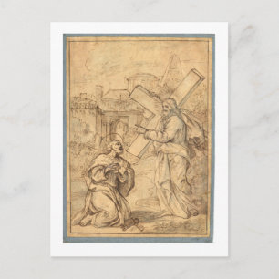 JESUS MET PETER BRIEFKAART