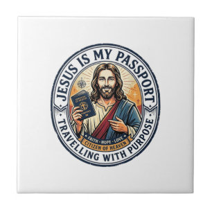Jesus Missionaris Wereldwijde Missie T-shirt Chris Tegeltje