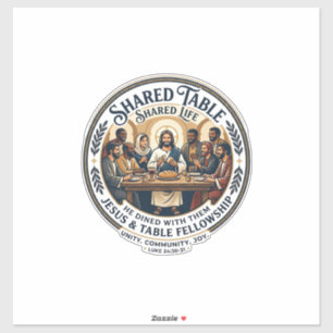 Jesus Moeders Groep Vrouwen Bijbelstudie Vintage T Sticker