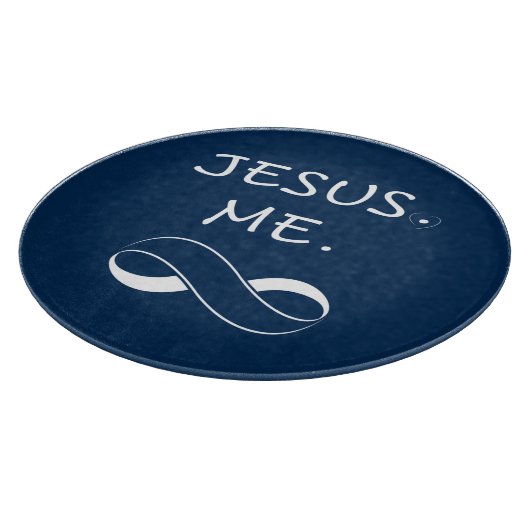 Jésus Moi Infinity cadeaux Planches à découper en (Coin)