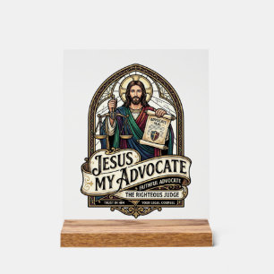 Jésus Mon Défenseur Jésus Avocat Tribunal Foi Chré