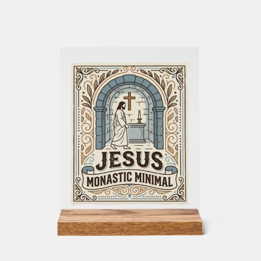 Jésus Monastique Minimal Jésus Monastique Minimal  (Recto)