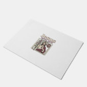 Jesus-monogram initiaal geloof Jesus-monogram init Deurmat (Schuin)