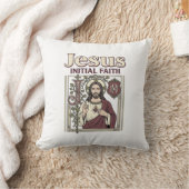Jesus-monogram initiaal geloof Jesus-monogram init Kussen (Deken)