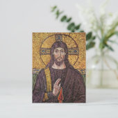 Jesus Mosaic Briefkaarten (Staand voorkant)