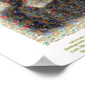 Jesus Mosaic Poster (Hoek)