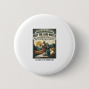 Jesus Motorclub Echtgenoot T-Shirt Inspirerend Ronde Button 5,7 Cm