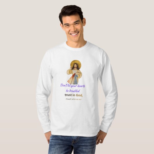 Jesus' Motto T-shirt (Voorkant volledig)