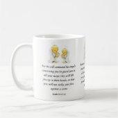 Jésus Mug Psaume 91:11-12 (Gauche)