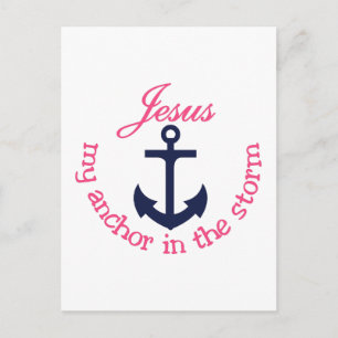 Jesus My Anchor Briefkaart