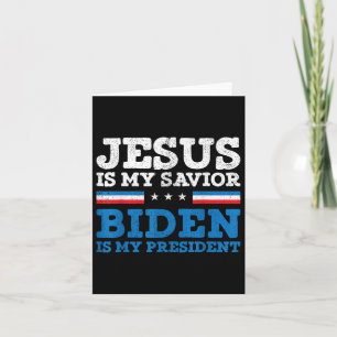 Jesus My Savior Joe Biden Mijn President 2020 Elec Kaart