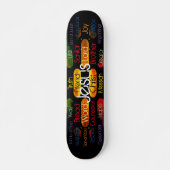 Jesus Names and Attributes Skateboard (Voorkant)