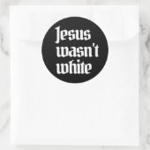 Jésus n'était pas un autocollant blanc classique (Sac)