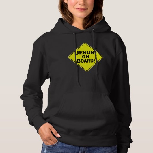 Jesus On Board Hoodie (Voorkant)