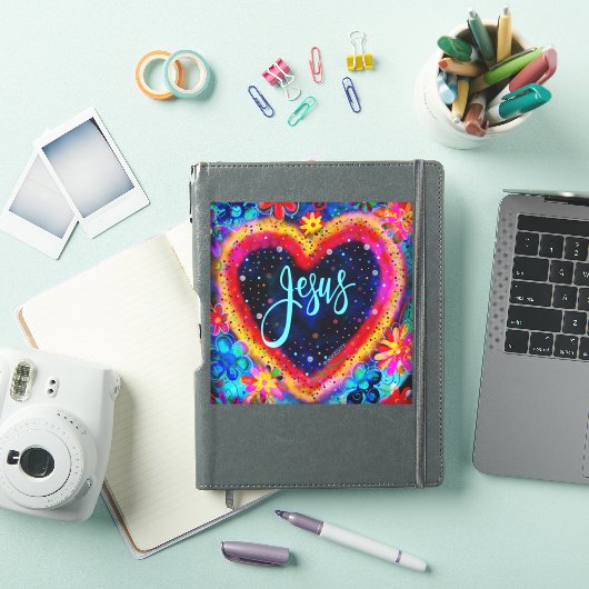 Jesus ONE WORD Inspiron Sticker (iPad Cover)