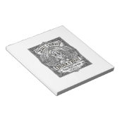 Jesus Ontruim Opgeruimd Thuis T-shirt Christelijk  Notitieblok (Schuin)