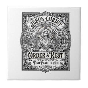 Jesus Ontruim Opgeruimd Thuis T-Shirt Christelijke Tegeltje