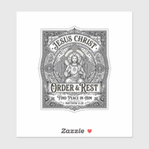 Jesus Ontruimen Schoon Thuis T-shirt Christelijke Sticker