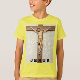 jesus ontwerp met kruis t-shirt