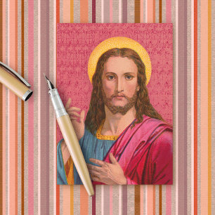Jesus Onze Verlosser Religieuze Kaart