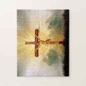 JESUS OP DE KROS LEGPUZZEL (Verticaal)