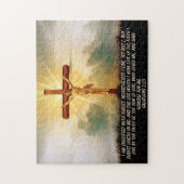 JESUS OP DE KROSS JIGSAW PUZZLE LEGPUZZEL (Verticaal)