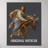 Jesus Original Noticer  Poster (Voorkant)