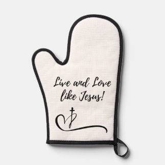 Jesus Oven Mitt en Pot Holder Ovenwant