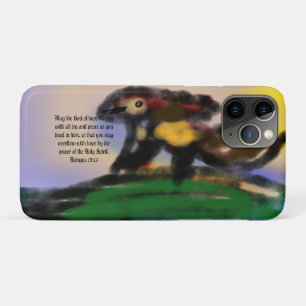 jésus overvloog iPhone 11 pro hoesje