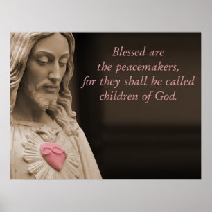 Jesus Peacemakers Poster