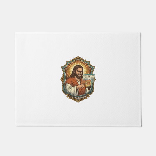 Jesus Per Ongewilde Videogesprek Dial Sociale Medi Deurmat (Voorkant)