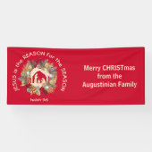 JÉSUS PERSONNALISÉ EST LA RAISON DE LA Bannière DE (Horizontal)