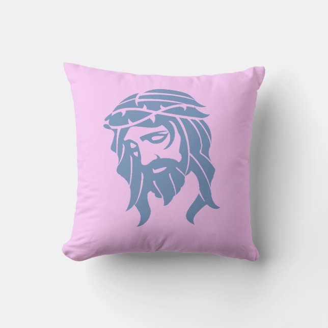 Jesus Pillow Kussen (Voorkant)