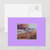 JÉSUS portant une femme en difficulté Zazzle Carte (Devant / Derrière)