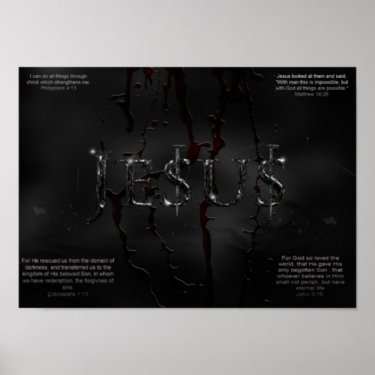 jesus poster (Voorkant)