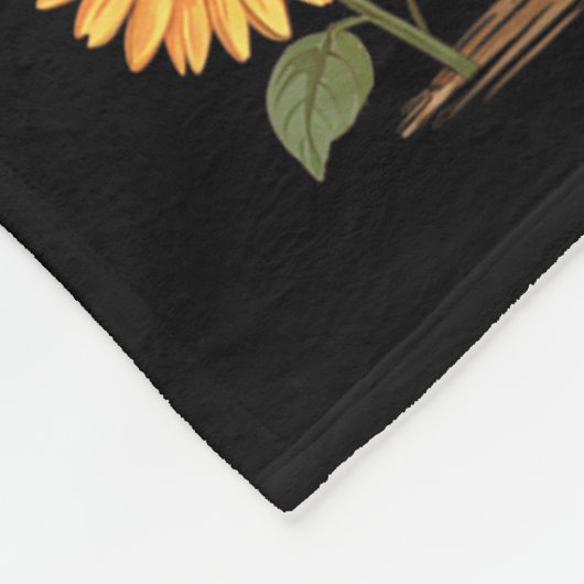 Jesus Praising & Chicken Raising Funny Faith F Fleece Deken (Hoek)