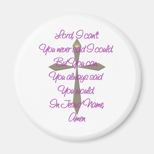 Jesus Prayer Magneet (Voorkant)