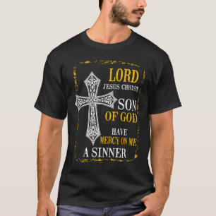 Jesus Prayer - Oost-orthodox en katholieke Christi T-shirt