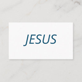 Jesus Prayer Standard, 3.5" x 2.0" Business Card Visitekaartje