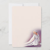 Jesus Prays in Gethsemane Bedankkaart (Achterkant)