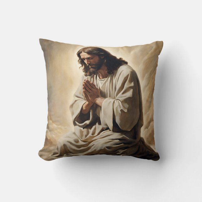 Jésus Priant Oreiller (Recto)