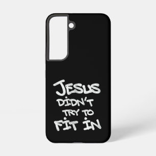 Jesus probeerde niet in te passen Grappig Graffiti Samsung Galaxy Hoesje