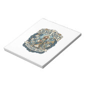 Jesus Quilt Patchwork Geloof Jesus Quilt Patchwork Notitieblok (Gedraaid)