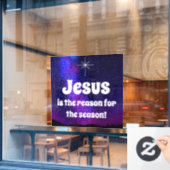 Jesus Raamsticker (Cafe Raam)