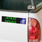 jesus rave, JESUS RAVES Bumpersticker (Op Truck)