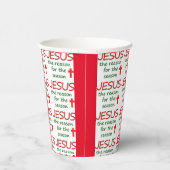 JESUS Reden voor seizoen Papieren Bekers (Rechts)