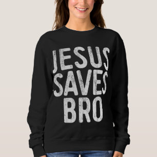 Jesus redt Bro Christelijke religie Trui