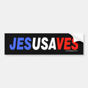 Jesus redt bumperstickers