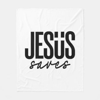JESUS REDT FLEECE DEKEN